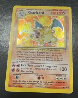 Pokemon Legendary Collection Charizard 3/110 Holo Rare - Image 2