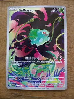 Bulbasaur 133/132 Illustration Rare - Pokemon TCG Mega Evolution NM - Image 1
