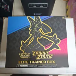 Pokemon TCG Crown Zenith Elite Trainer Box, New/Factory Sealed - Image 1
