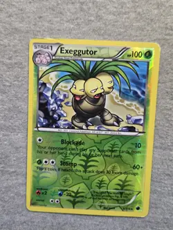 Pokemon TCG Exeggutor Plasma Freeze 5/116 Reverse Holo Rare - Image 1