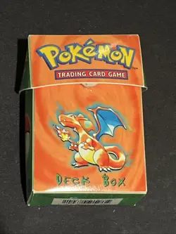 Ultra Pro 1999 Vintage Pokemon Charizard Nidoran Deck Box WOTC Empty - Image 1