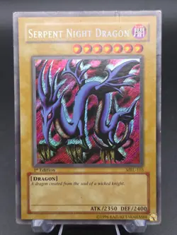 Serpent Night Dragon [1st Edition] MRL-103 YuGiOh Magic Ruler 2002 MP - Image 1