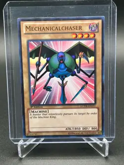 Yugioh TCG Mechanicalchaser LCYW-EN151 Ultra Rare 1st Edition LP Holo - Image 1