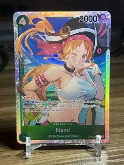 Nami OP14-031 (SR) The Azure Sea’s Seven One Piece TCG English NM - Image 1