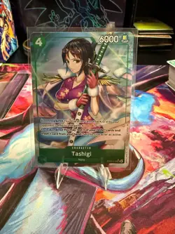 Tashigi (Alternate Art) EB03-018 Extra Booster: One Piece Heroines Edition Foil - Image 1