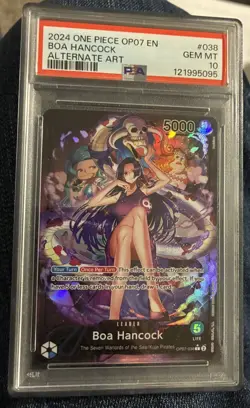 One Piece Boa Hancock (038) (Parallel) OP07-038 500 Years in the Future Foil - Image 1