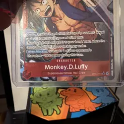 One Piece The Azure Sea's Seven - OP14 EB04 - OP14-013 - Monkey.D.Luffy - Image 3