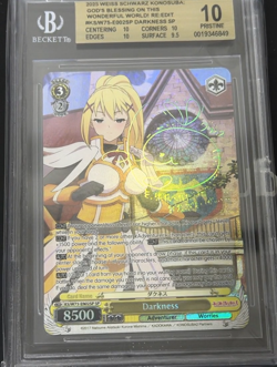 BGS 10 Pristine Weiss Schwarz Darkness SP KS/W75-E002SP Konosuba Re:Edit - Image 2