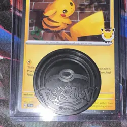 Pikachu (Pokemon Day 2026) 051/162 Stamped Cosmo Holo Card With Token - Image 5