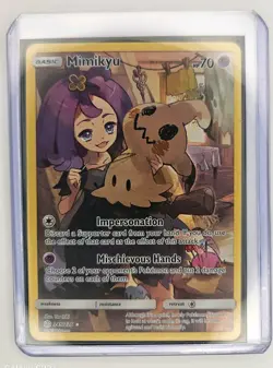 Pokemon Mimikyu 245/236 Sm-Cosmic Eclipse Secret Rare Full Art Holo Card - Image 4
