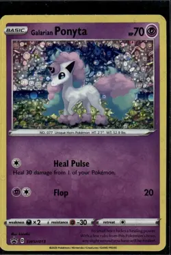Galarian Ponyta - SWSH013 Holofoil SWSH: Sword & Shield Promo Cards SWSH013 NM - Image 1