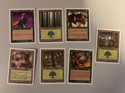 Magic the Gathering Sixth Edition Cards - Green Mana - Image 1