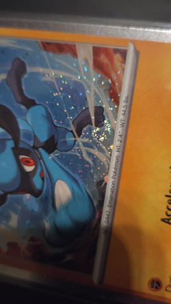 Riolu 076/132 Cosmos Holo Mega Evolution Promo Pokemon Card w/ FULL SWIRL 🌀 - Image 2