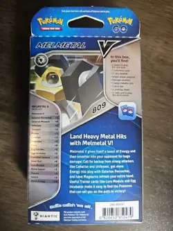 Pokemon Go Melmetal V Battle Deck Box Sealed Trading Card Game - Never Opened - Image 3
