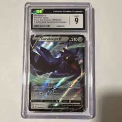 Pokemon Corviknight V Black Star Promo SWSH200 Holo CGC 9 Card - Image 1