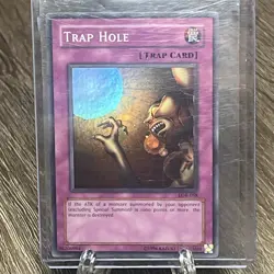 Trap Hole – LOB-058 – NM/M - Yu-Gi-Oh! Card - Image 1