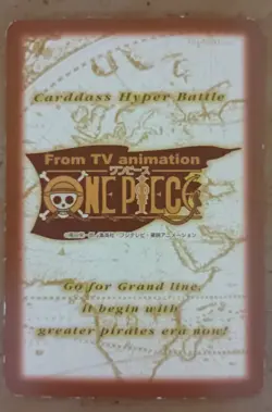 BANDAI One Piece Hyper Battle C520 LUFFY HOLO FOIL SCARCE EARLY CARD VINTAGE - Image 2