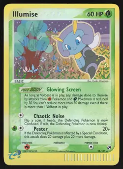 Illumise Uncommon Normal 38/100 MP Sandstorm Pokemon Card - Image 1
