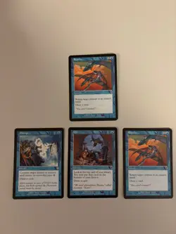 Magic the Gathering Invasion Cards - Blue Mana - Image 1