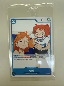 One Piece Promo Card P-096 Girl Nami Sealed Promo - Image 1