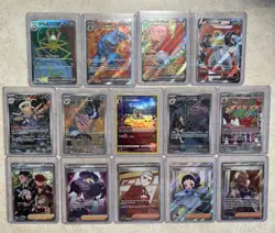 Pokemon 14x Hit Card Lot NM - IR, SIR, FA, FAT - Image 1