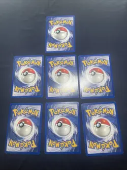 Imposter Professor Oak Pokemon Base Set 1999 TCG 73/102 7 Card Lot (NM-LP) - Image 2