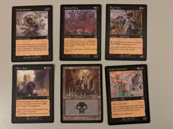 Magic the Gathering Mercadian Masques Cards - Black Mana - Image 1
