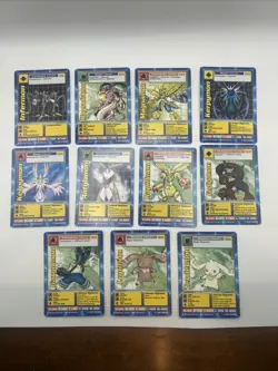 2000 Bandai Digimon CCG Movie Promo Card 11 Lot MO-01 through MO-11 - Image 1
