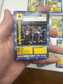 2000 Bandai Digimon CCG Movie Promo Card 11 Lot MO-01 through MO-11 - Image 3