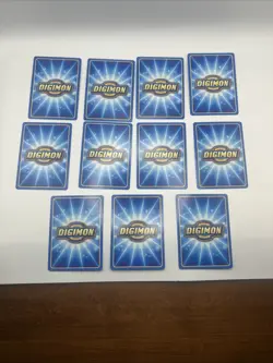 2000 Bandai Digimon CCG Movie Promo Card 11 Lot MO-01 through MO-11 - Image 4