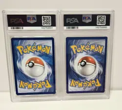 2021 Pokemon Celebrations Lot of 2 PSA 9 MINT Cards: Pikachu Full Art and Lugia - Image 4