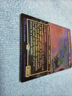 MTG Ureni of the Unwritten (Borderless) Commander: Tarkir: Dragonstorm Foil *NM* - Image 3