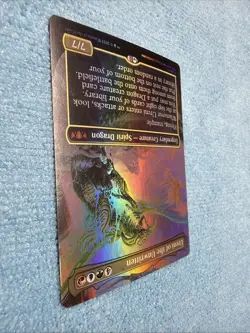 MTG Ureni of the Unwritten (Borderless) Commander: Tarkir: Dragonstorm Foil *NM* - Image 4
