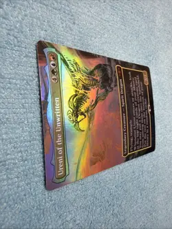 MTG Ureni of the Unwritten (Borderless) Commander: Tarkir: Dragonstorm Foil *NM* - Image 5