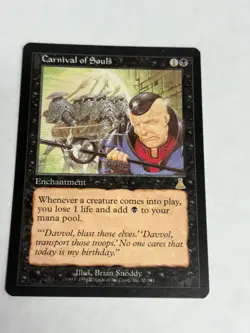 1 x Carnival of Souls - Urza's Destiny - NM-Mint - MTG - Image 1