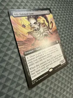 MTG Oft-Nabbed Goat #0031 Extended Art Rare Commander: Lorwyn Eclipsed (ECC) - Image 3