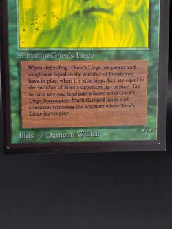 Gaea's Liege - Collector's Edition CE Beta Reprint NM/Mint *CCGHouse* #WM - Image 4