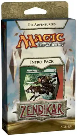 Zendikar Intro Pack The Adventurers (ENGLISH) FACTORY SEALED NEW MAGIC ABUGames - Image 1