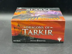 Magic the Gathering MTG TGC Dragons of Tarkir Fat Pack Bundle Sealed New - Image 3