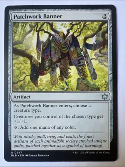 Magic the Gathering - Bloomburrow - Patchwork Banner - NM - Image 1