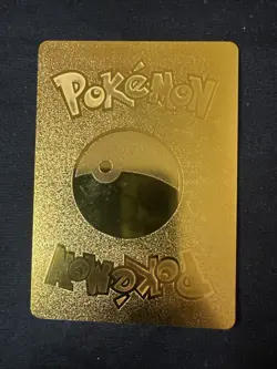 Eternatus Vmax Gold Foil Fan Art Textured Collector Pokemon Card TG22/TG30 HP340 - Image 2