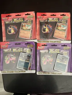 Pokemon Ascended Heroes Tech Sticker Collection Sealed! (LOT Of 4) - Image 1