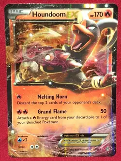 Houndoom EX 21/162 XY - BREAKthrough 2015 Pokemon Card NM/M - Image 1