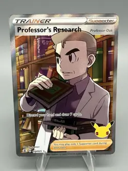 Pokemon - TCG - Professor's Research (Full Art) - Celebrations - 024/025 - Image 1