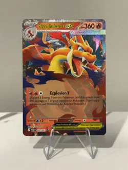 Mega Charizard Y ex 022/217 Ascended Heroes English Pokemon TCG NM - Image 1
