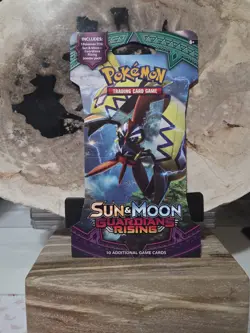 Pokemon Sun And Moon Gaurdians Rising Sleeved Booster Pack Factory Sealed - Image 1