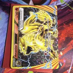 Pokemon TCG Arcanine BREAK XY 180 Holo Rare Break 160 HP Flame - Image 1