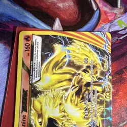 Pokemon TCG Arcanine BREAK XY 180 Holo Rare Break 160 HP Flame - Image 2