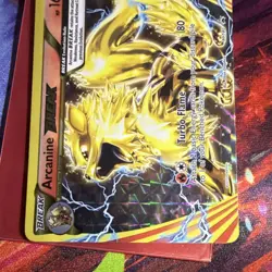 Pokemon TCG Arcanine BREAK XY 180 Holo Rare Break 160 HP Flame - Image 3