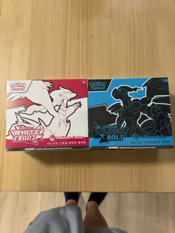 Pokemon Center Black Bolt White Flare Elite Trainer Box ETB Set Sealed - Image 1